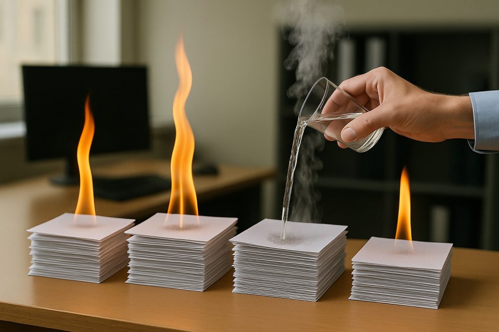 How Leaders Prioritize the Biggest Fires First